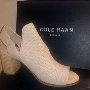 Cole Haan Callista Open Toe Bootie